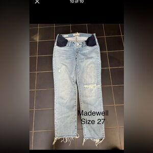 Gap and Madewell motherhood maternity pants XS small and 27